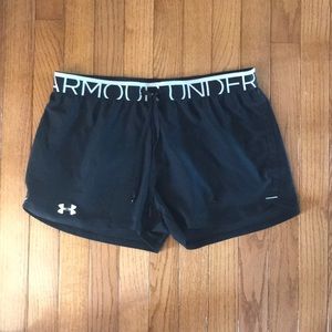 Under Armour athletic shorts.
